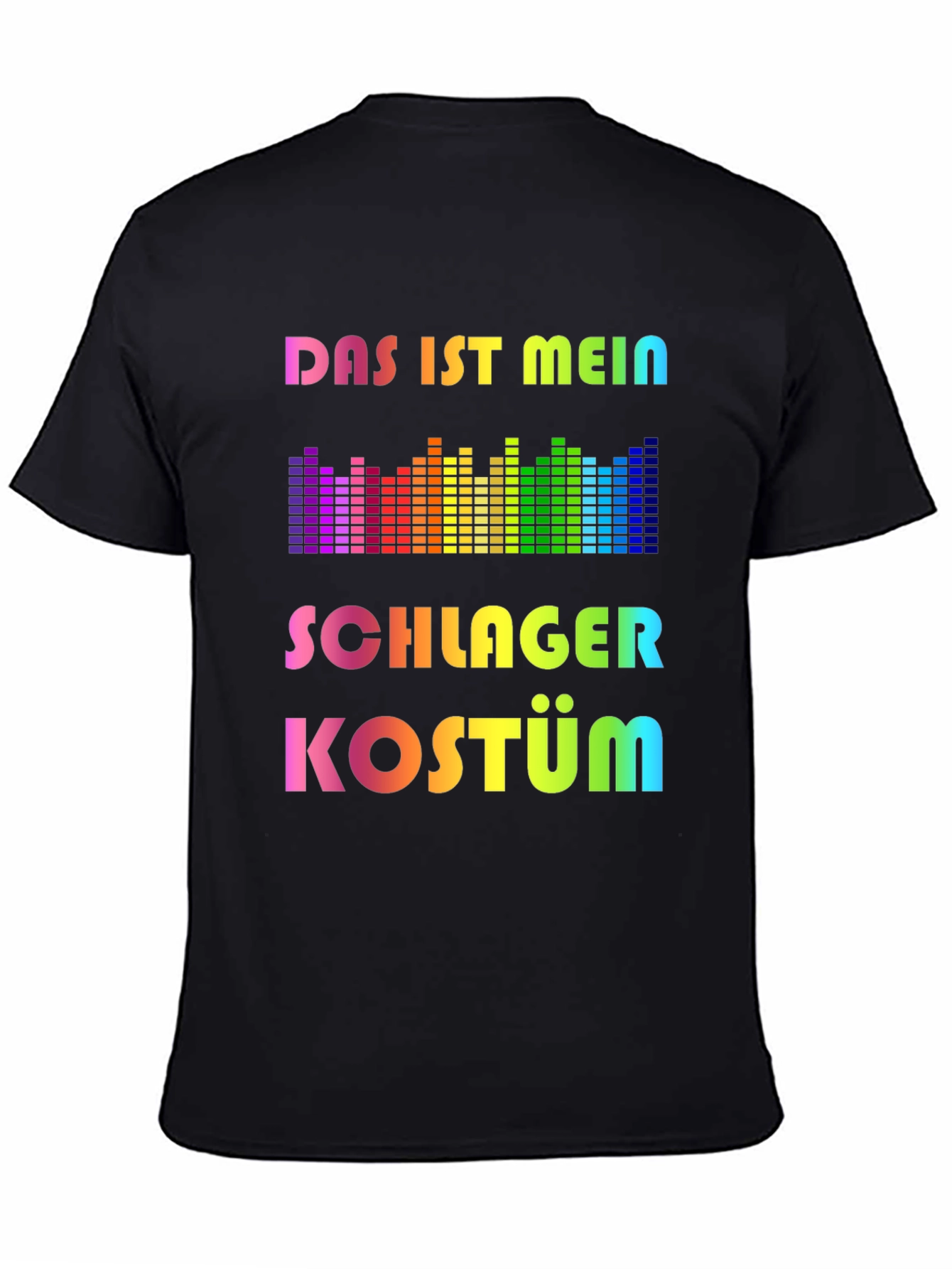 Schlager Kostüm Rainbow T-Shirt - Music Festival Outfit