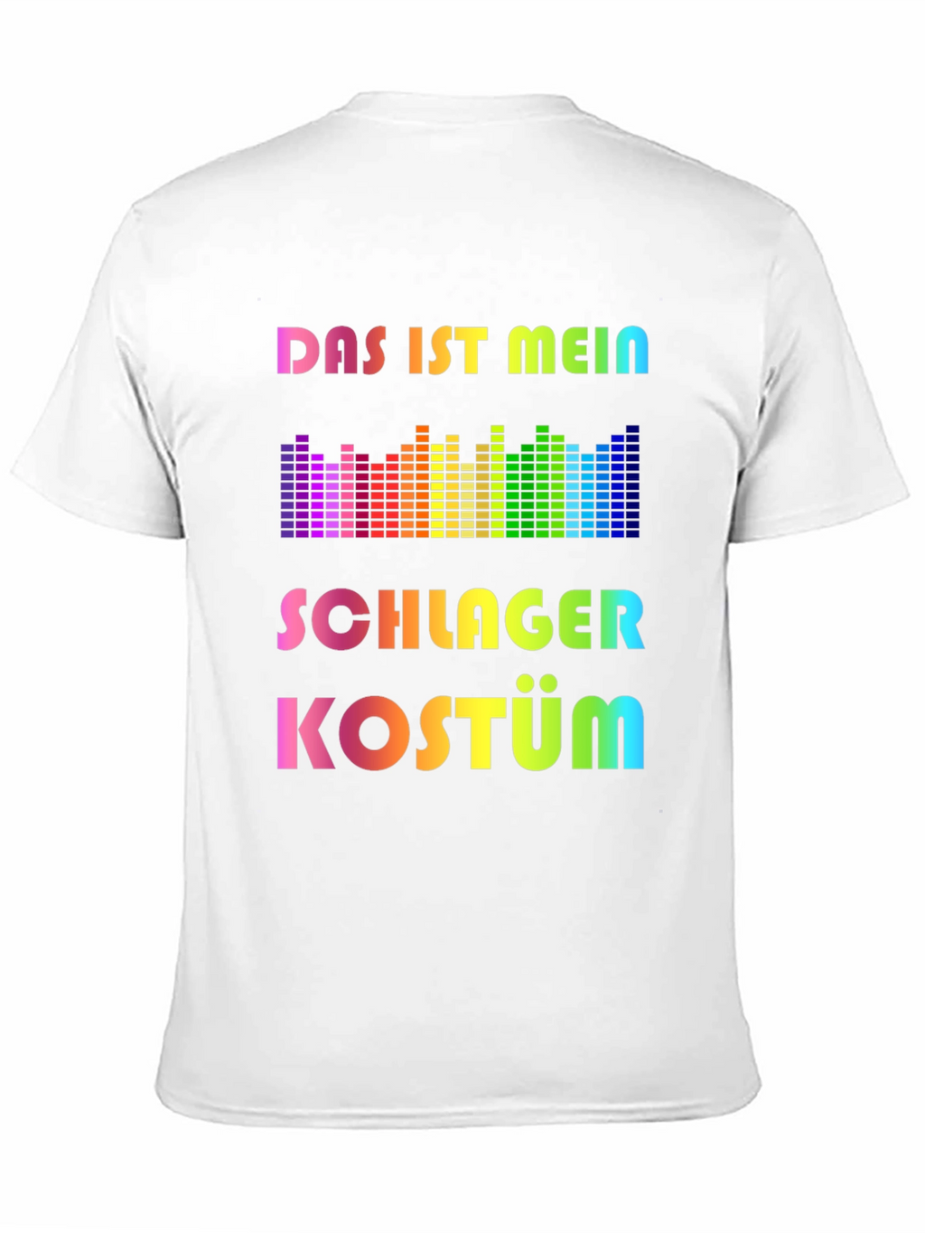 Schlager Kostüm Rainbow T-Shirt - Music Festival Outfit