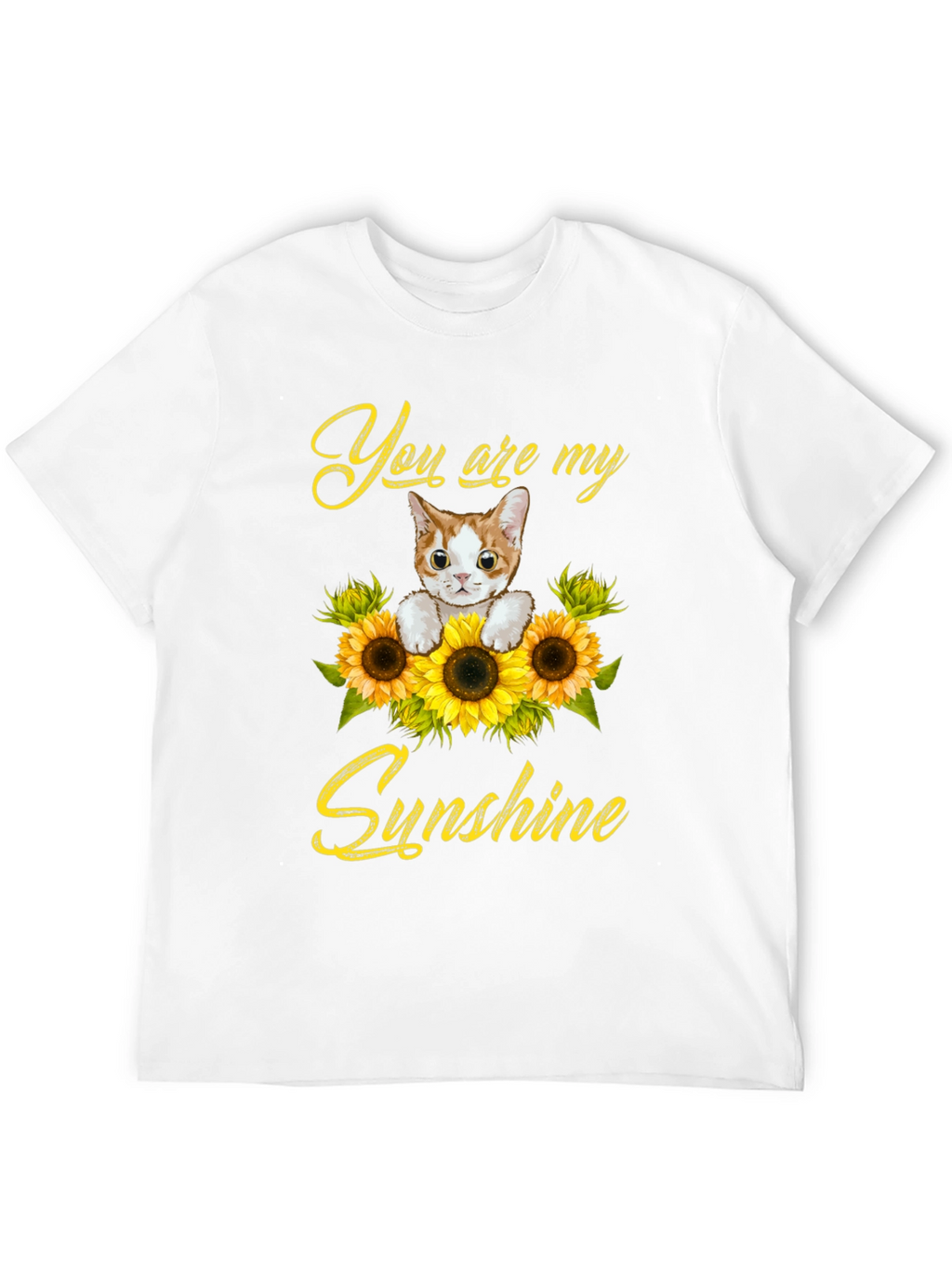 You Are My Sunshine Cat Graphic Tee