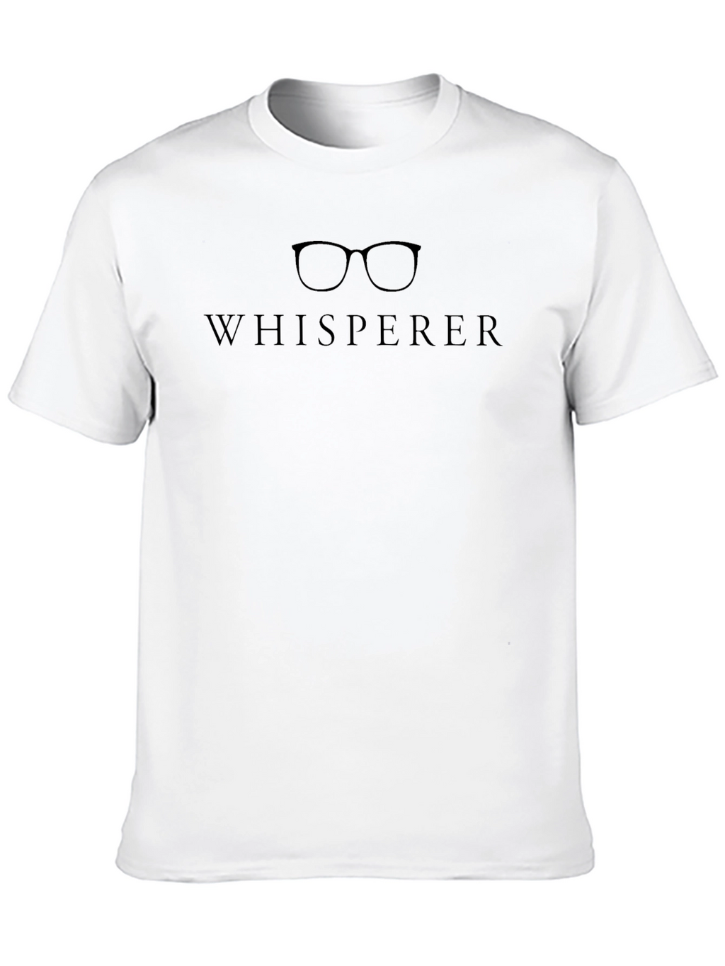 Whisperer Graphic Tee - Dark Humor T-Shirt