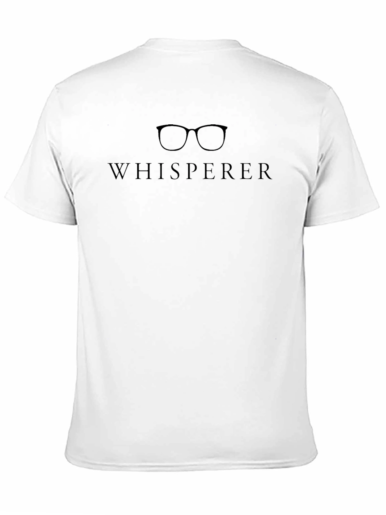 Whisperer Graphic Tee - Dark Humor T-Shirt