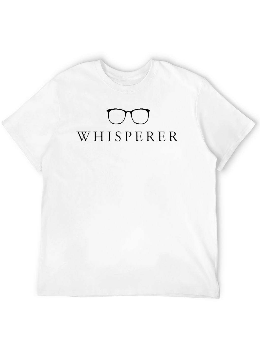 Whisperer Graphic Tee - Dark Humor T-Shirt