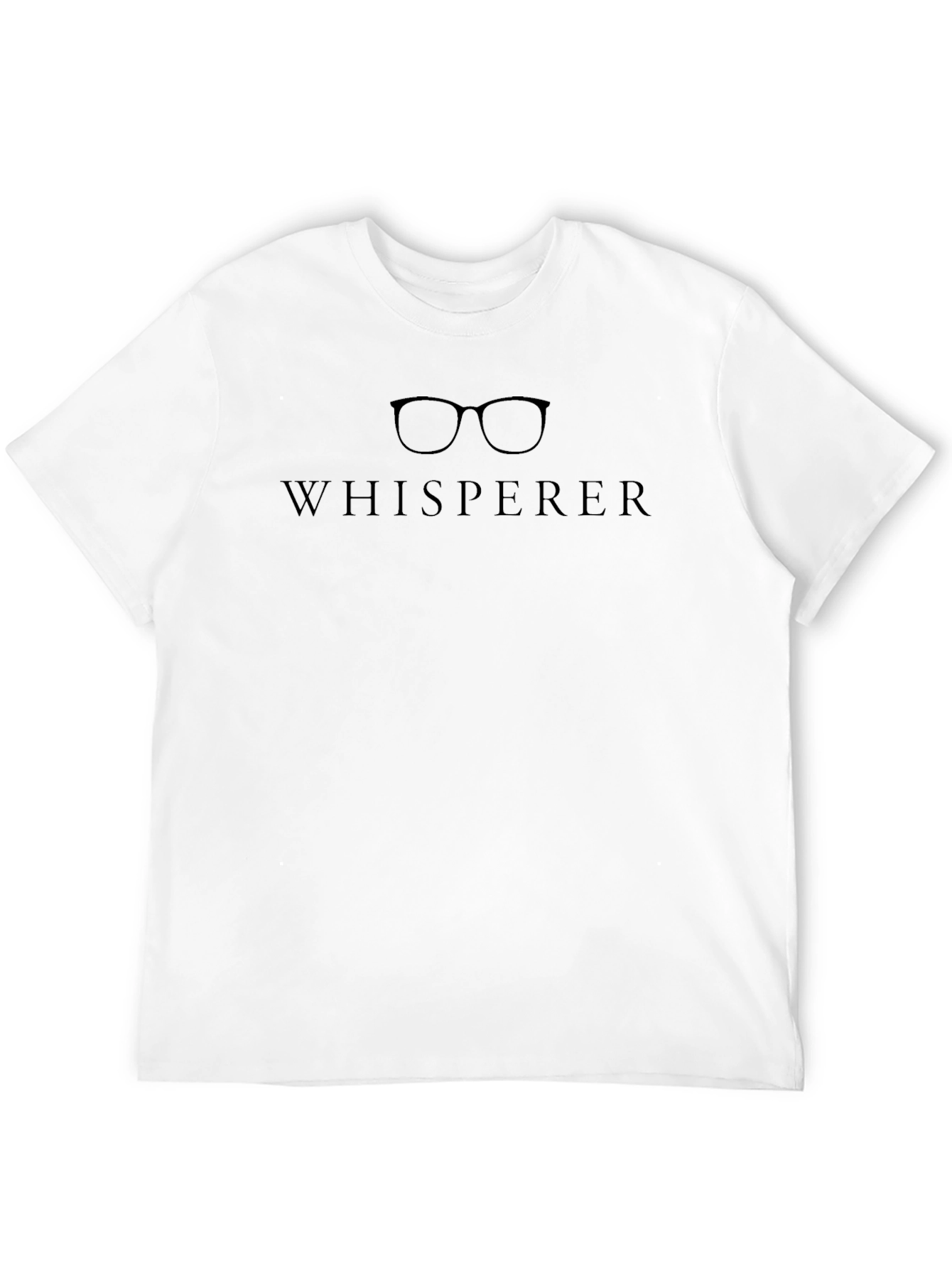 Whisperer Graphic Tee - Dark Humor T-Shirt