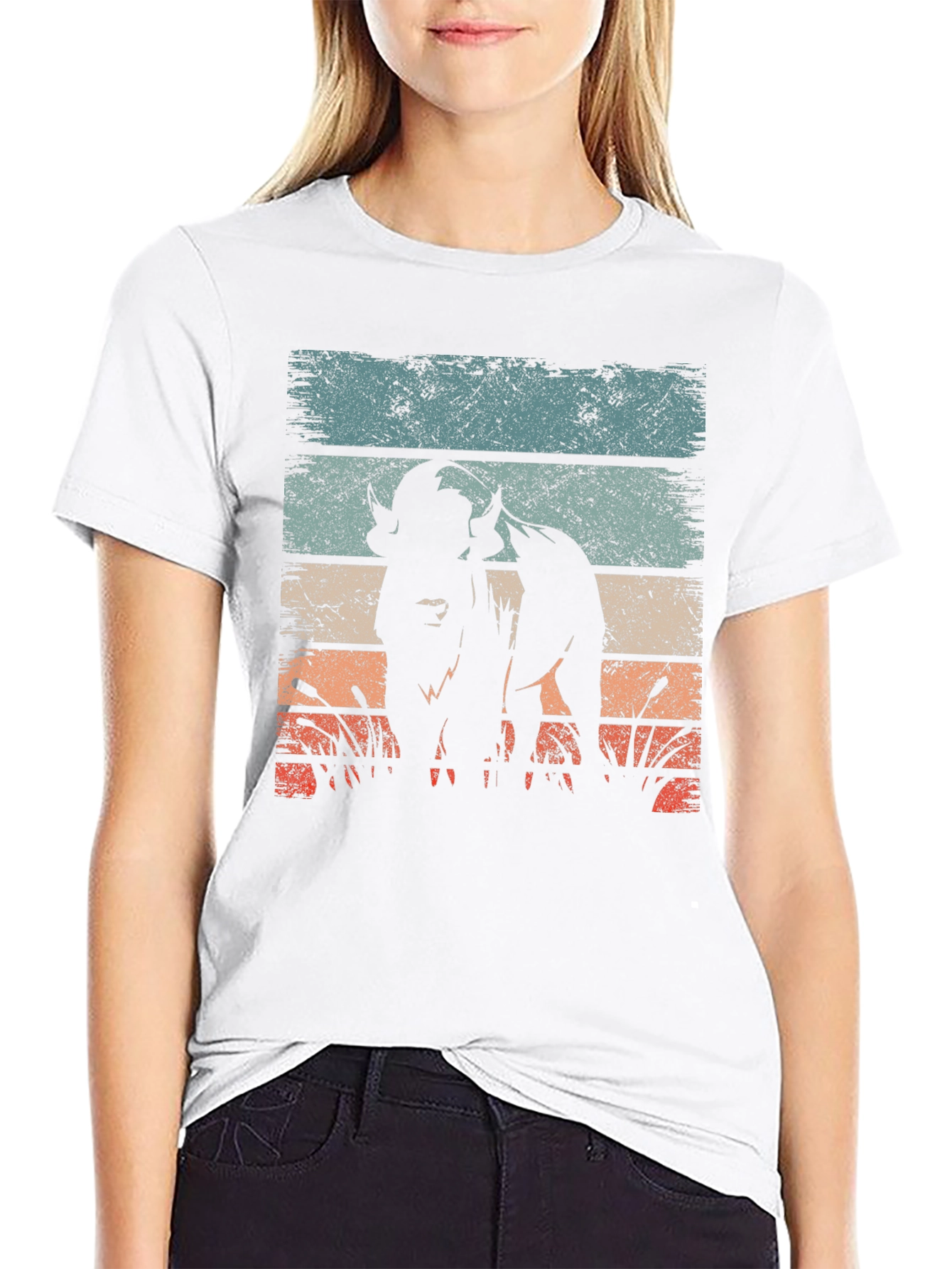 Vintage Buffalo Silhouette Tee