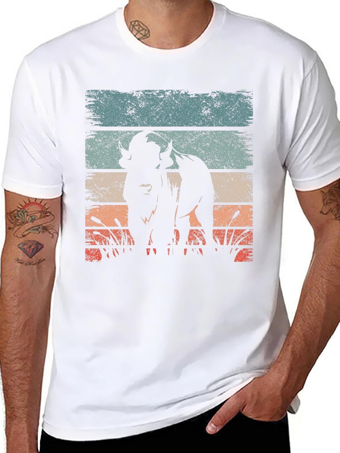 Vintage Buffalo Silhouette Tee