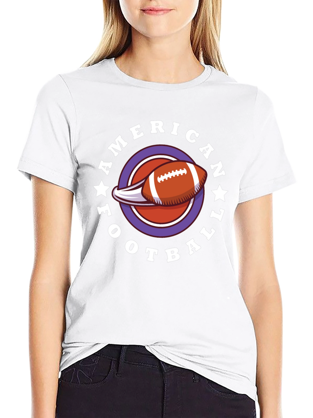 American Football Graphic T-Shirt