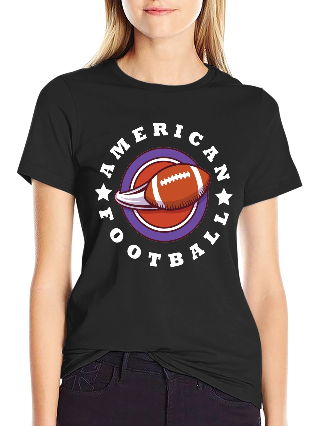 American Football Graphic T-Shirt