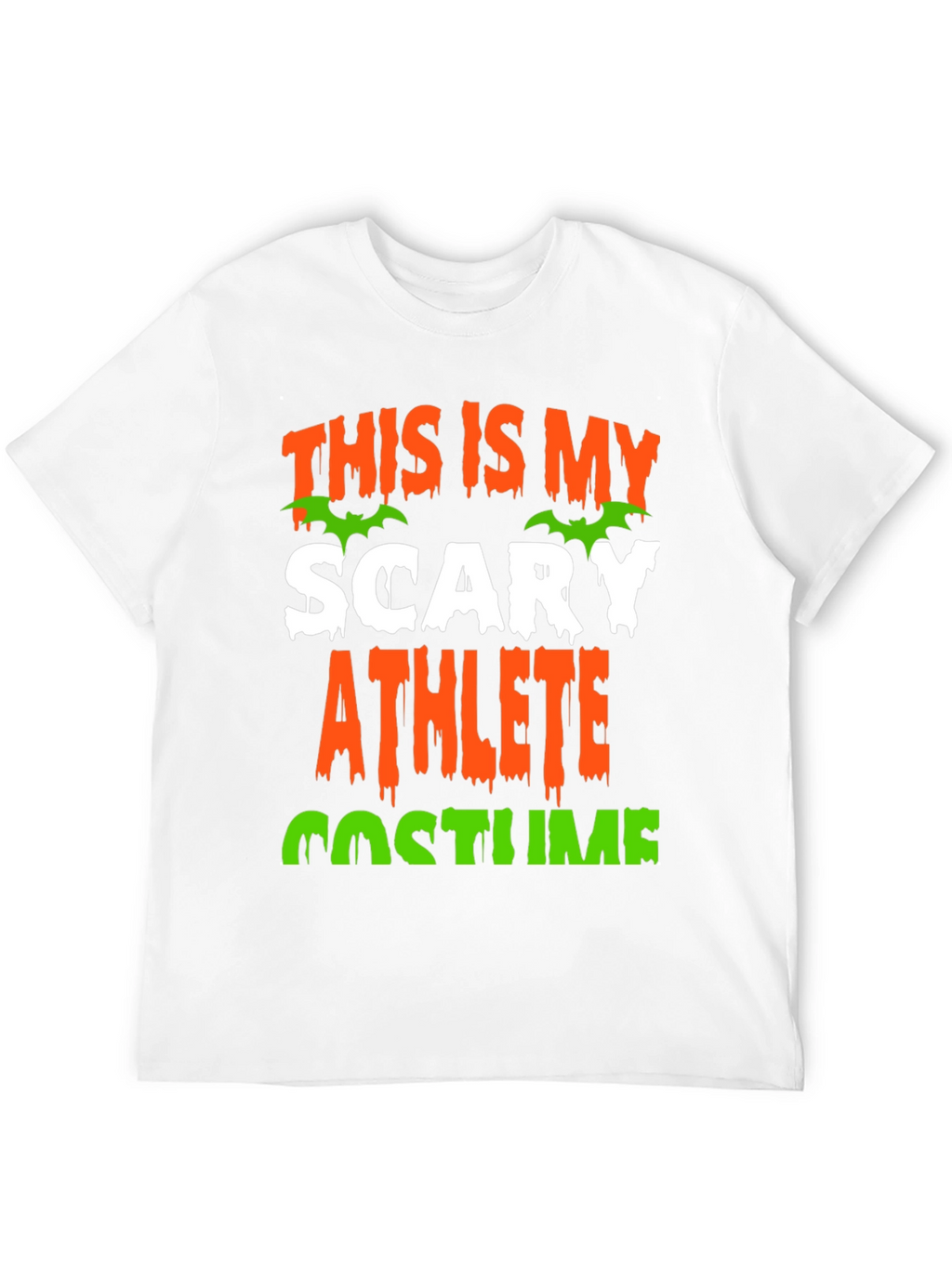 Scary Athlete Costume T-Shirt