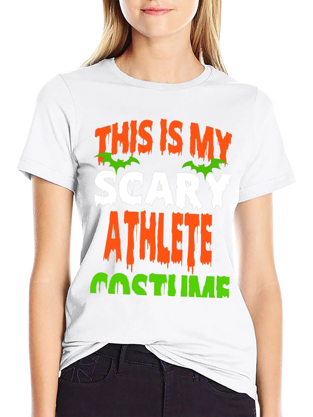 Scary Athlete Costume T-Shirt