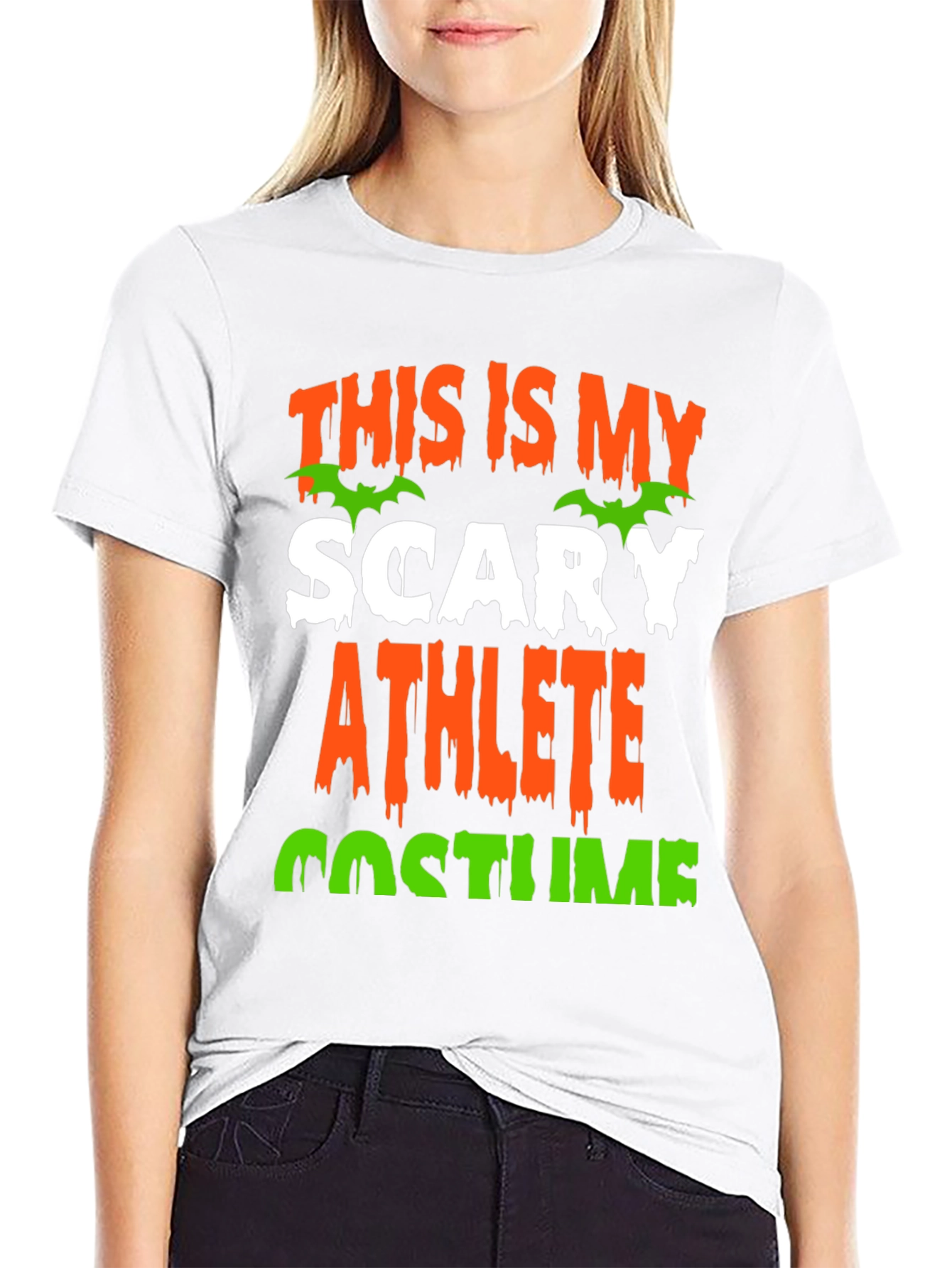 Scary Athlete Costume T-Shirt