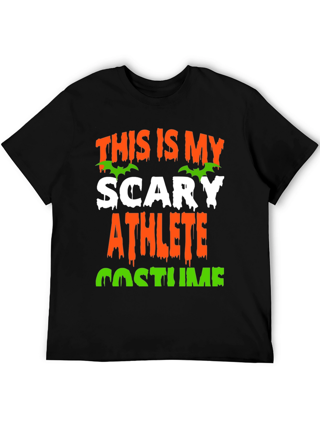 Scary Athlete Costume T-Shirt