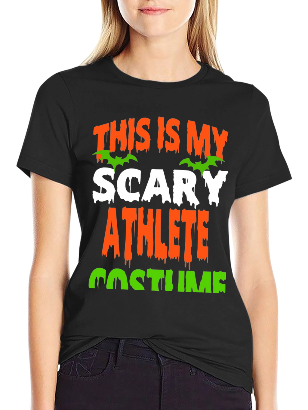 Scary Athlete Costume T-Shirt
