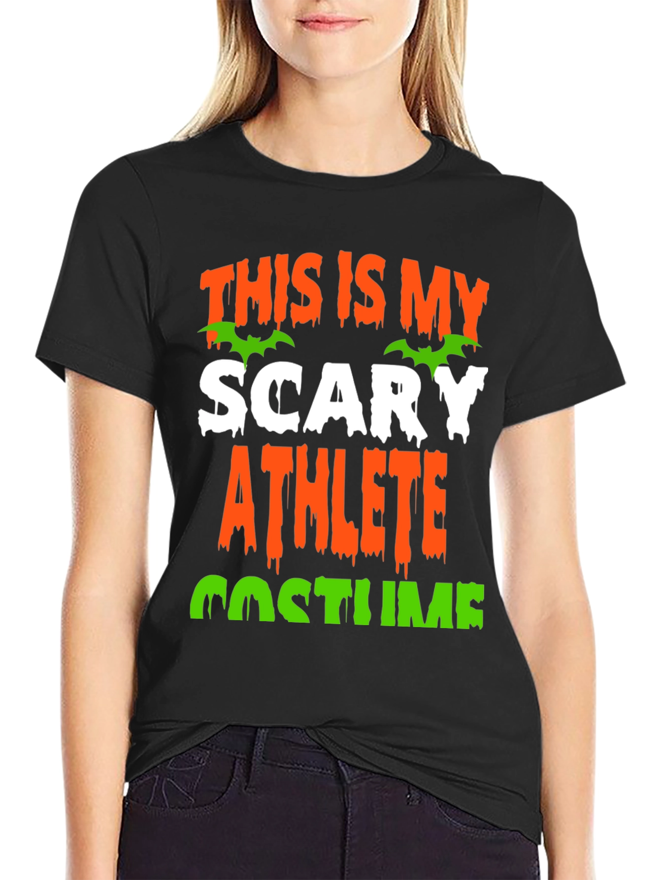 Scary Athlete Costume T-Shirt