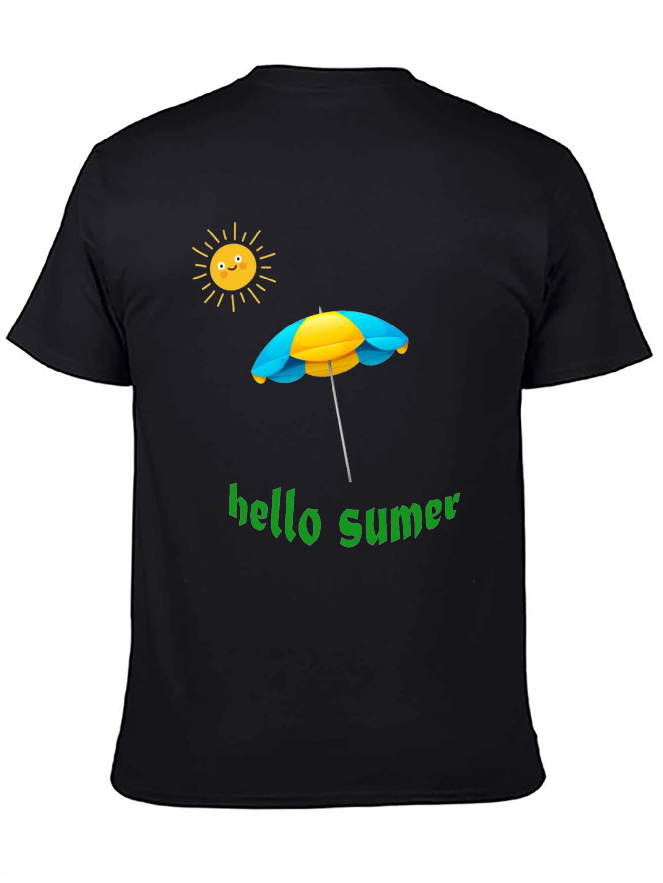 Hello Summer Graphic Tee - Beach Vibes T-Shirt