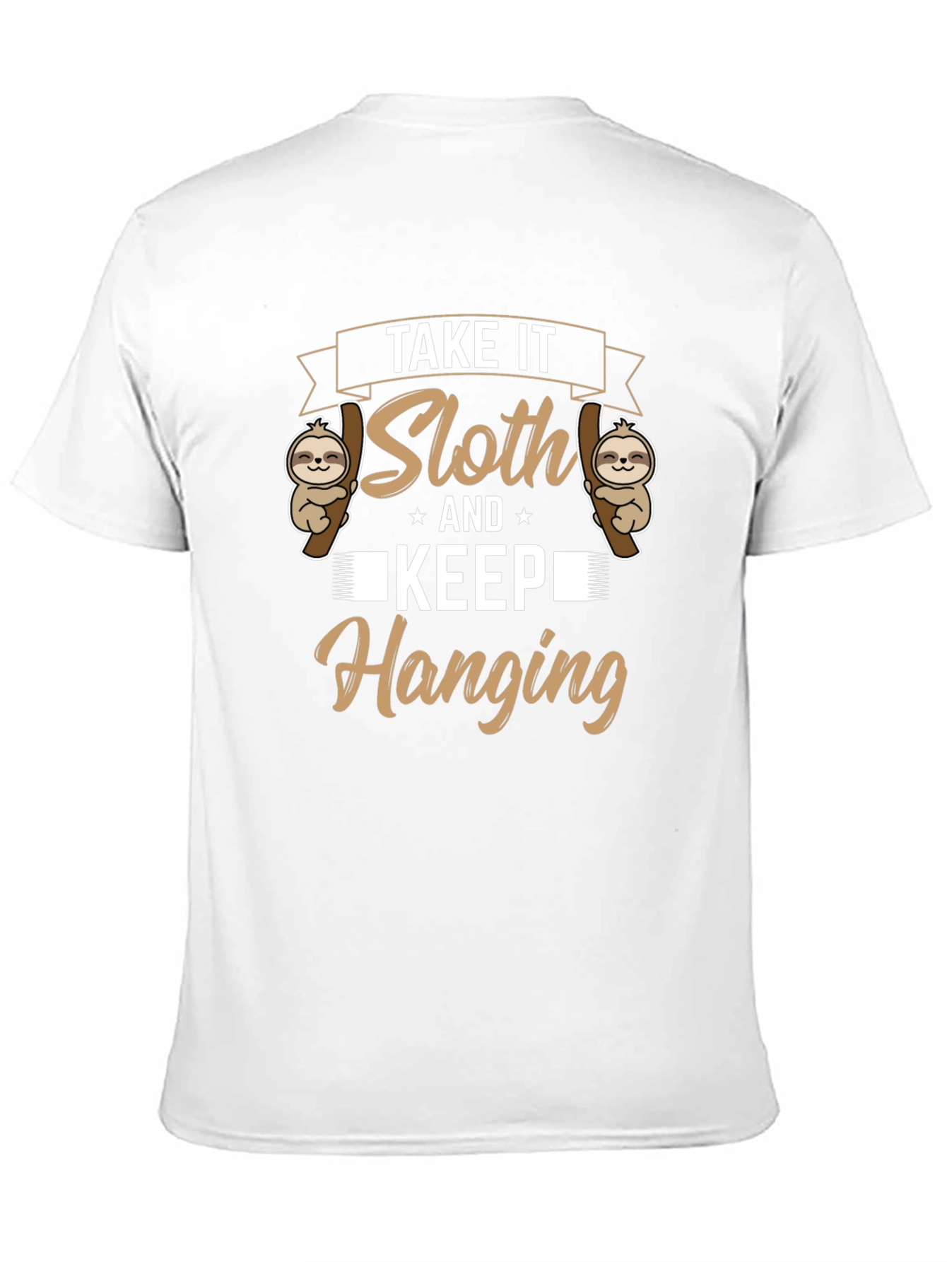 Take It Sloth & Keep Hanging Graphic Tee