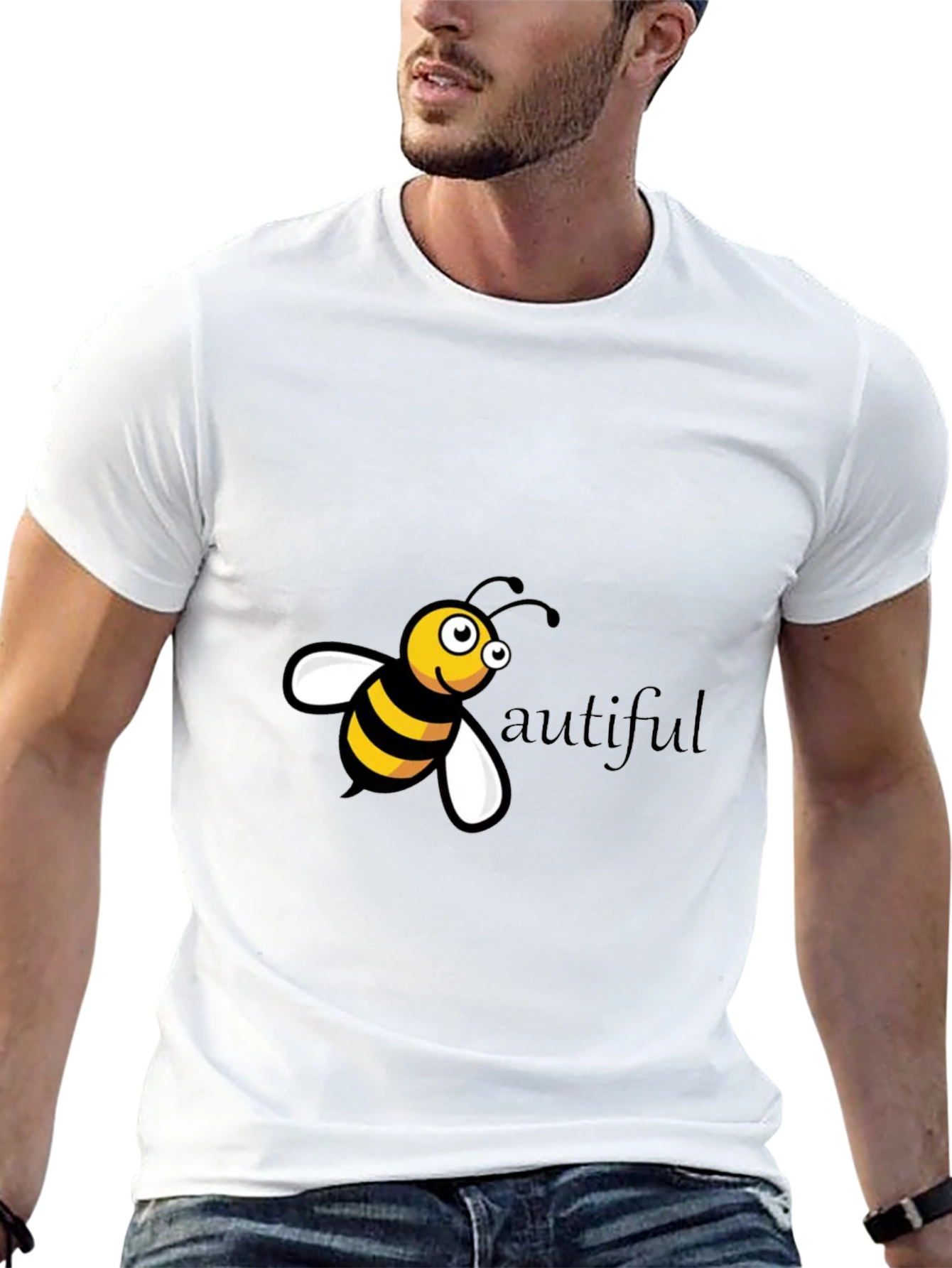 Bee-utiful Black T-Shirt