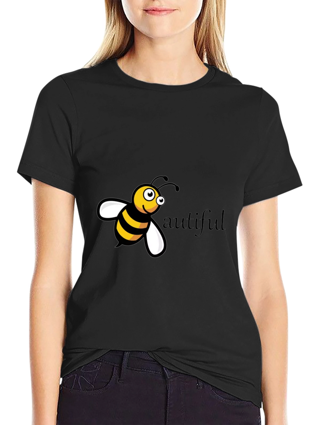Bee-utiful Black T-Shirt