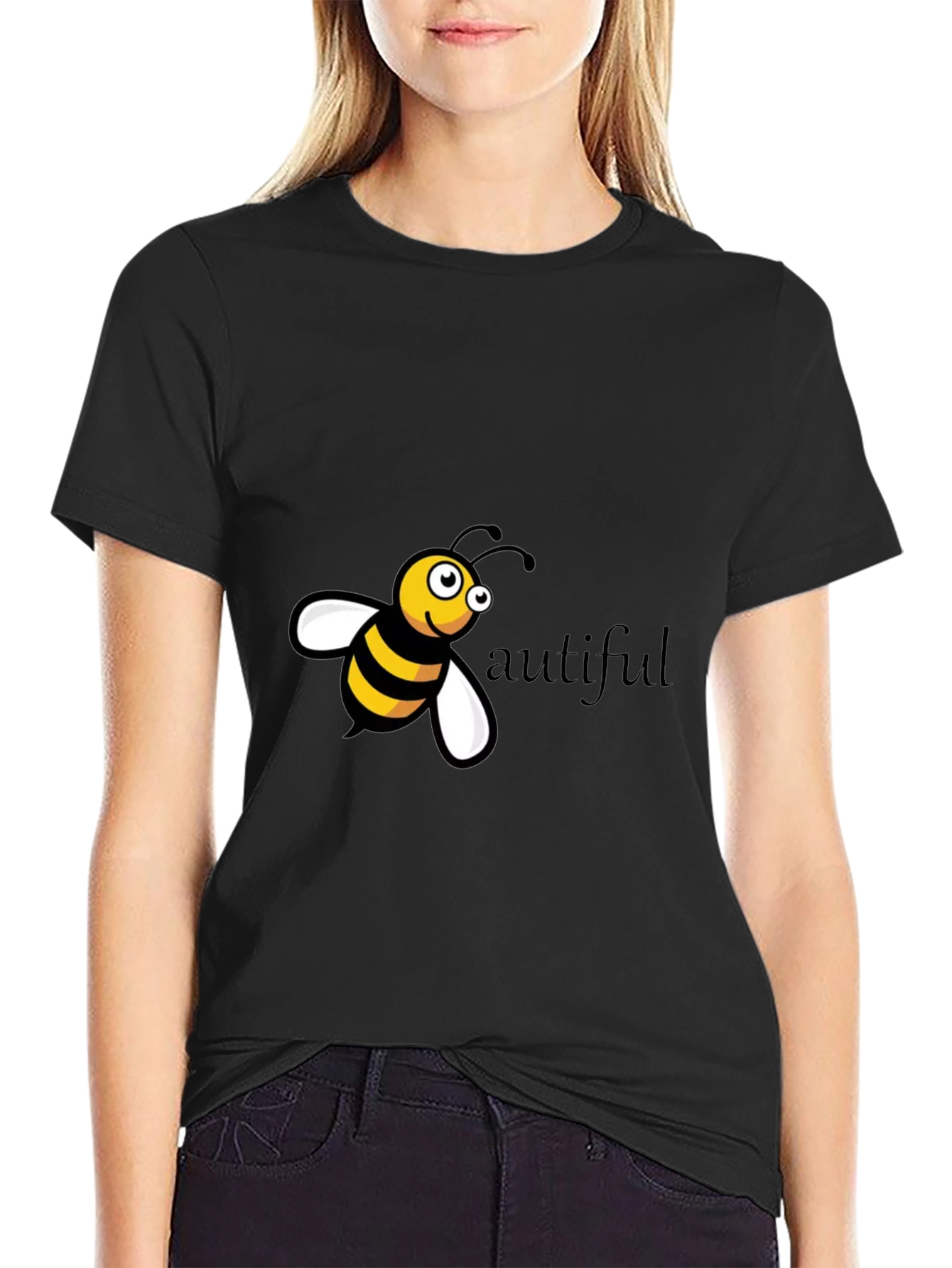 Bee-utiful Black T-Shirt