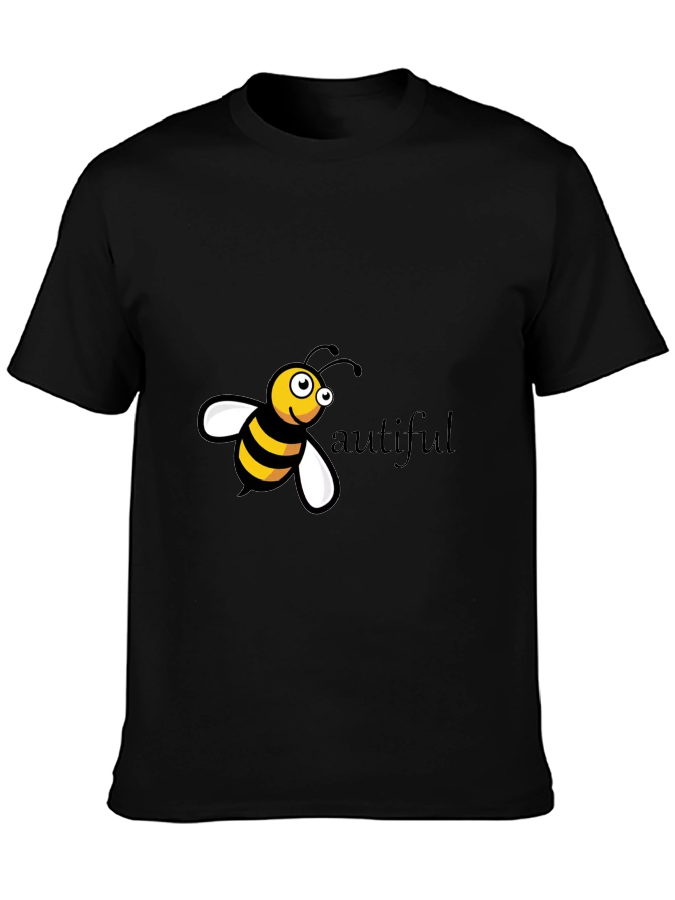 Bee-utiful Black T-Shirt