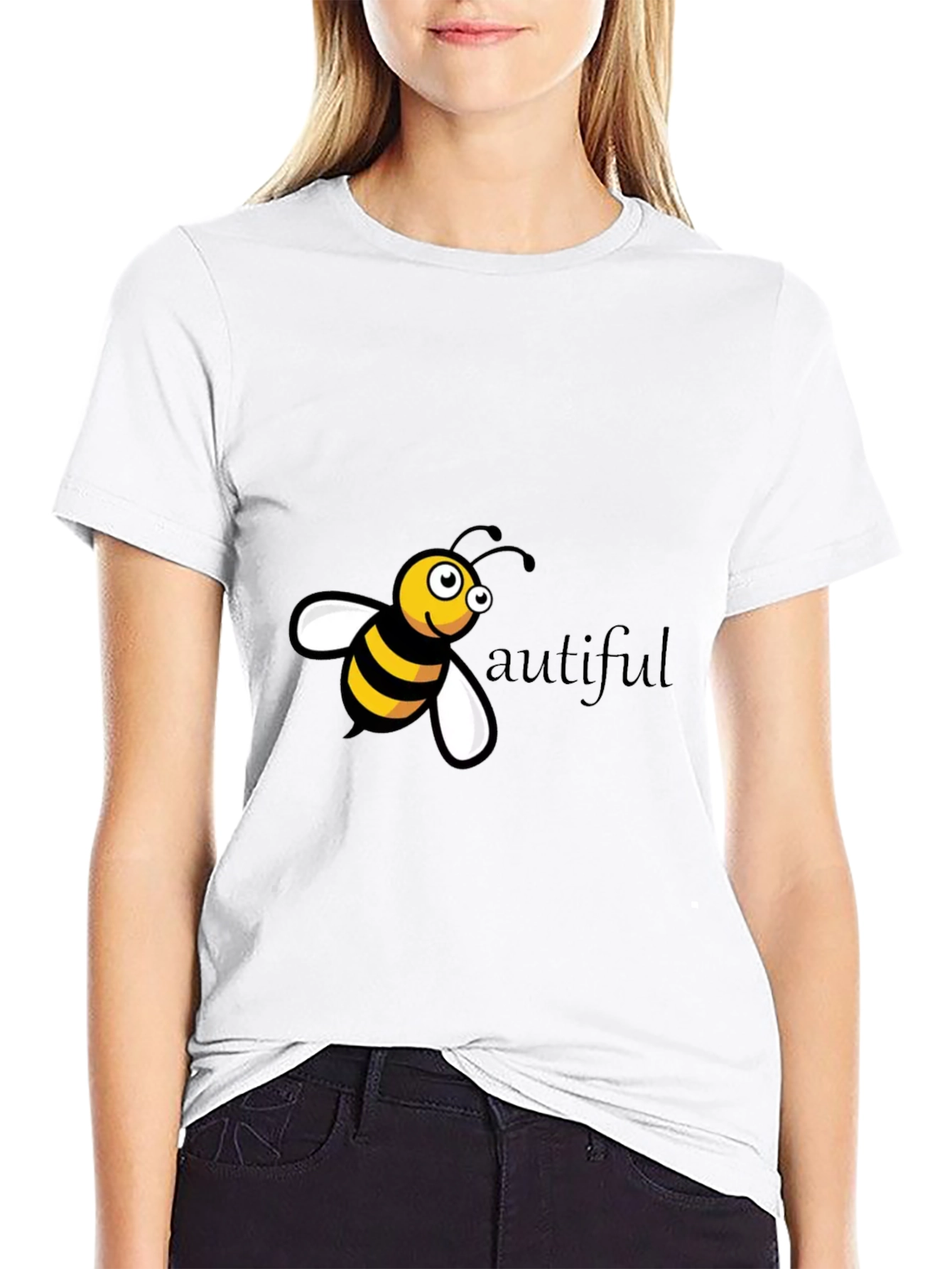 Bee-utiful Black T-Shirt