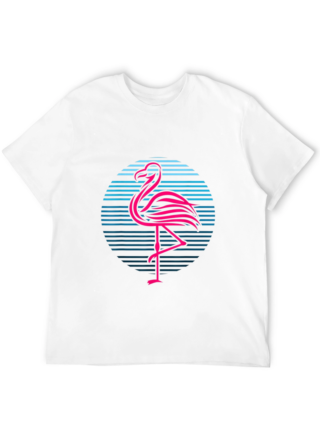 Retro Flamingo Graphic T-Shirt