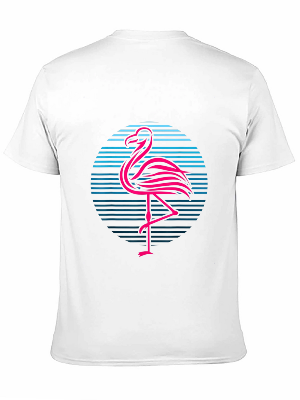Retro Flamingo Graphic T-Shirt