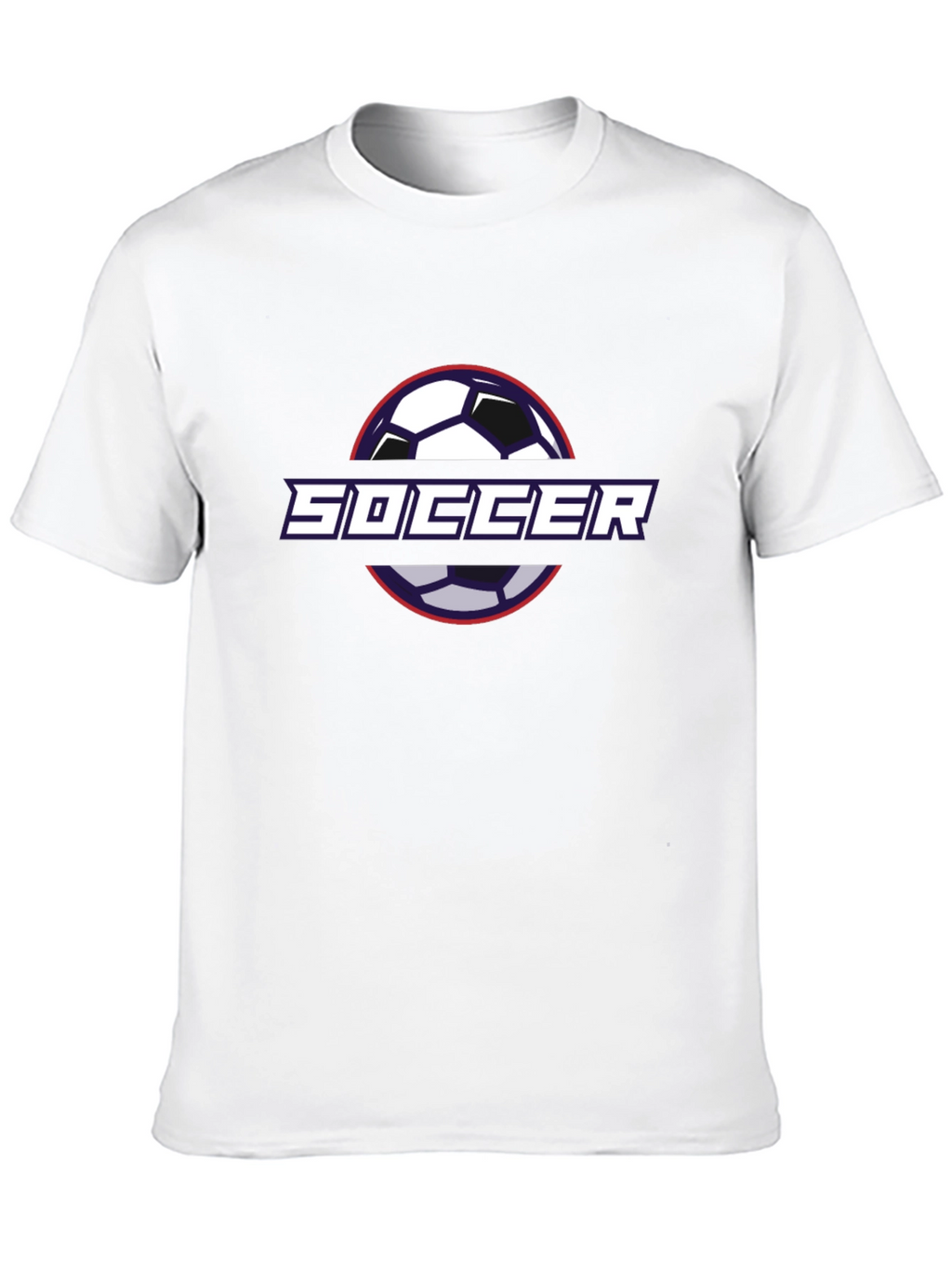 Soccer Graphic Tee - Black Modern Fit