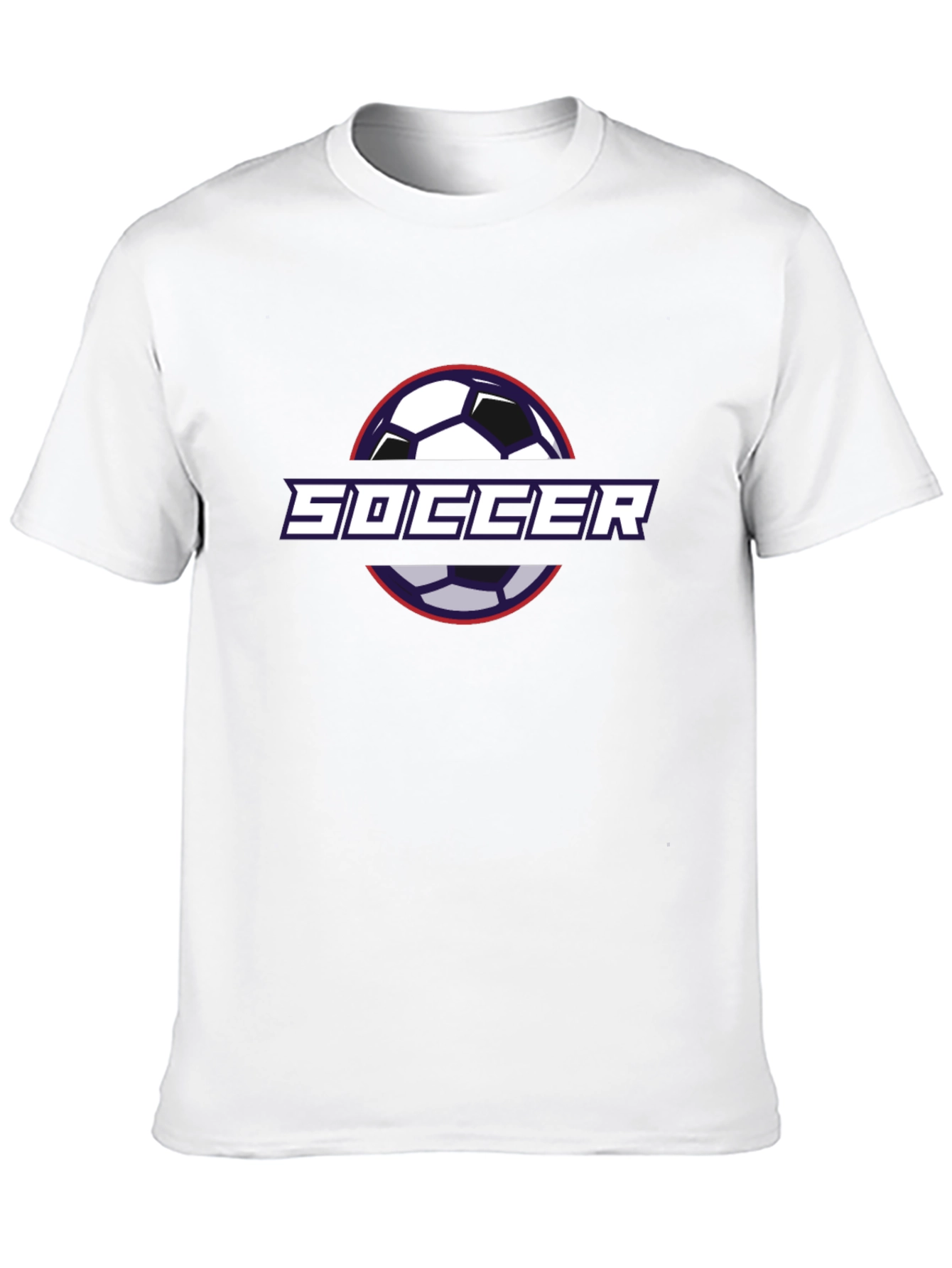 Soccer Graphic Tee - Black Modern Fit