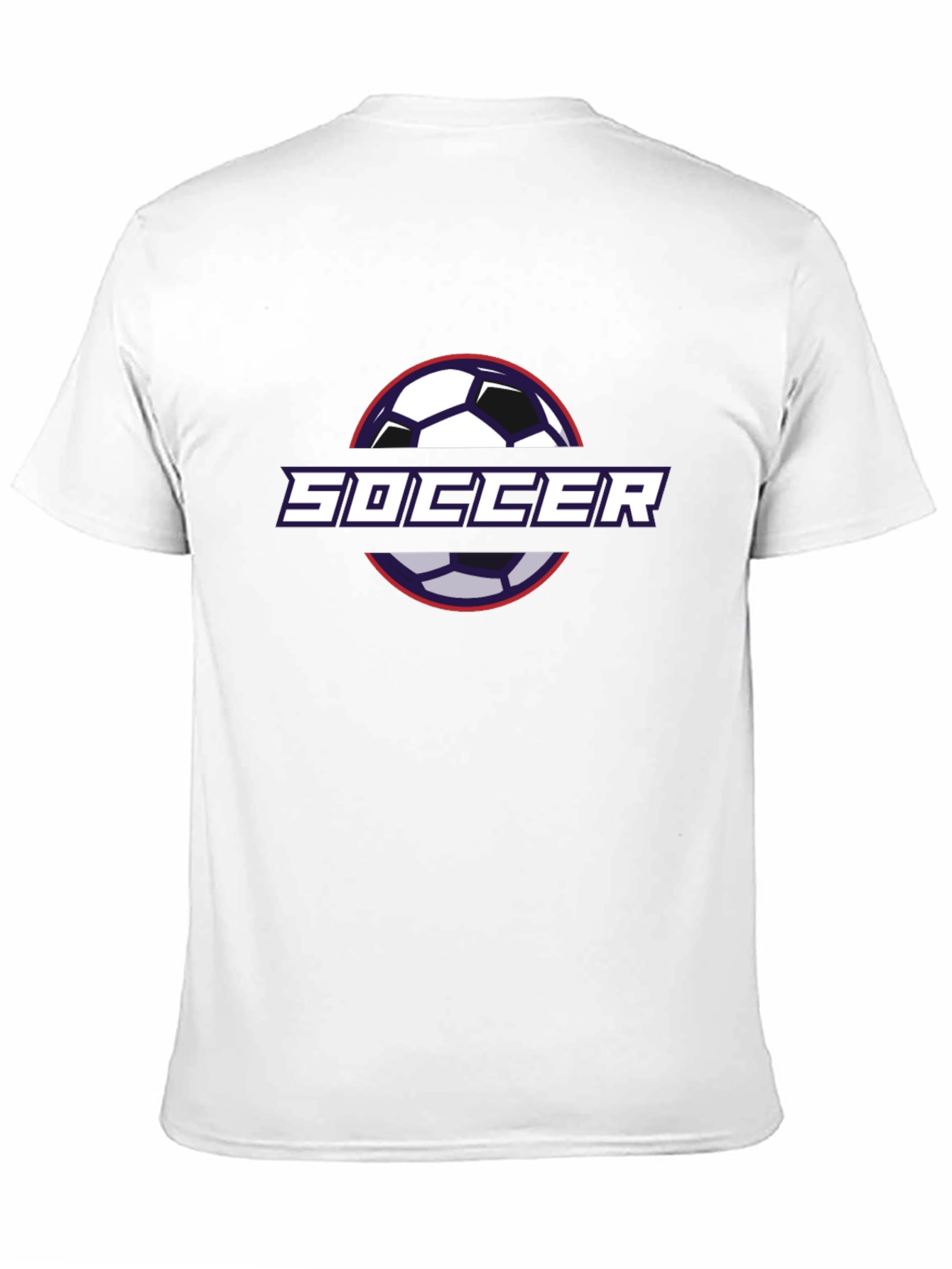 Soccer Graphic Tee - Black Modern Fit