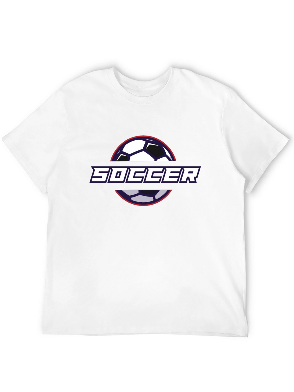 Soccer Graphic Tee - Black Modern Fit