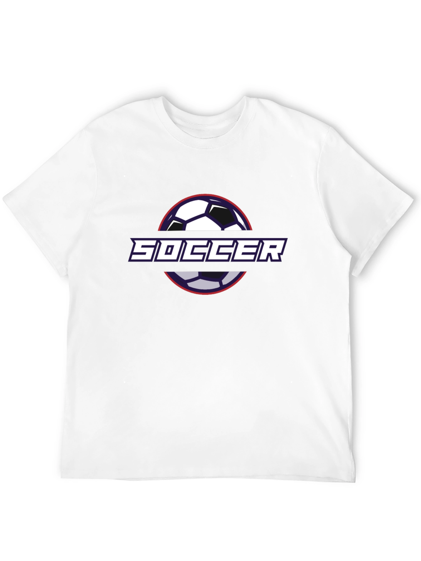 Soccer Graphic Tee - Black Modern Fit
