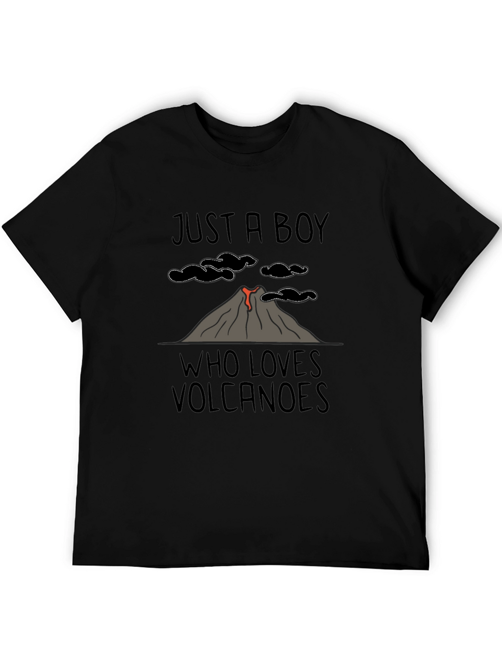 Just A Boy Who Loves Volcanoes T-Shirt