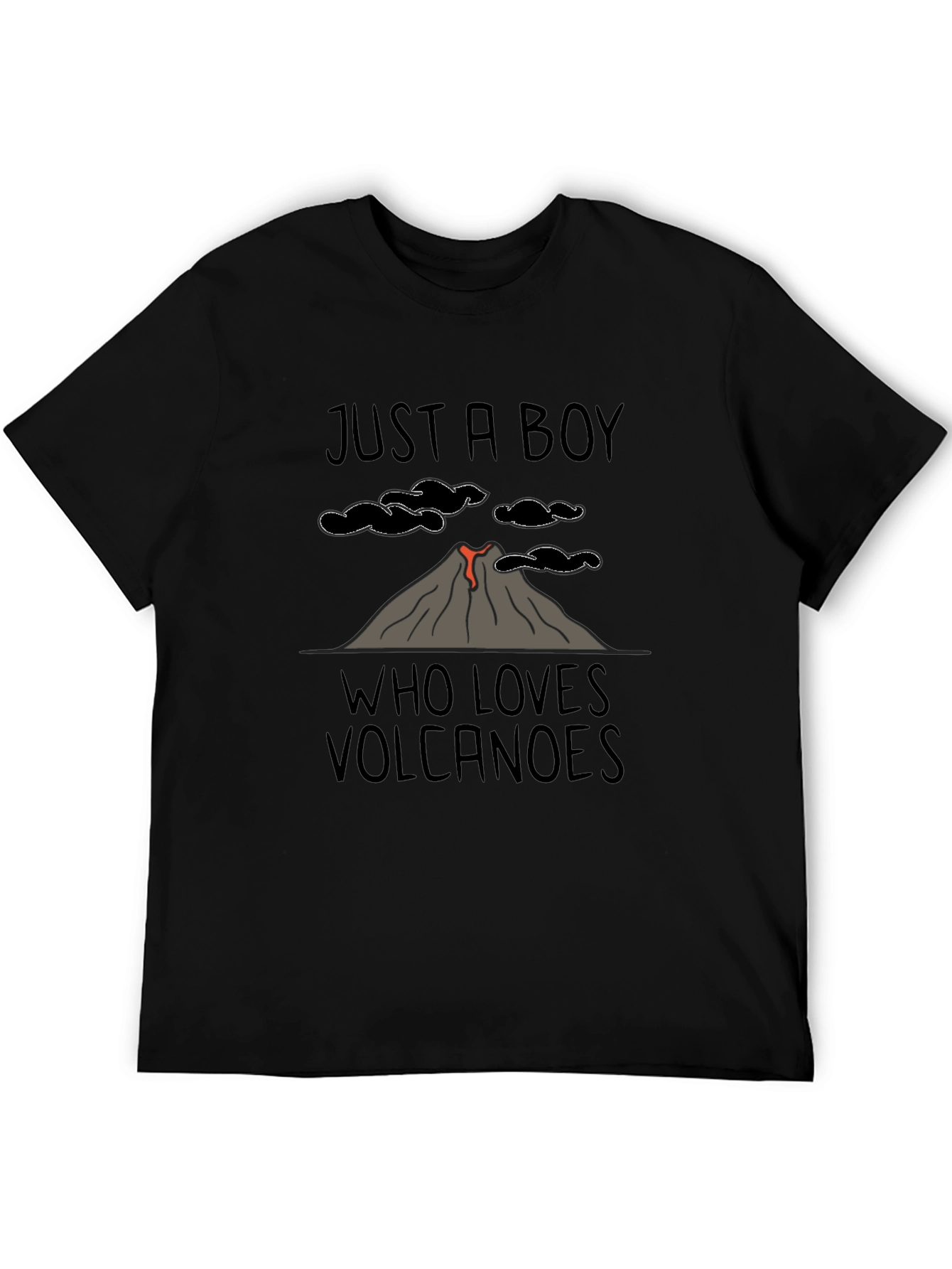 Just A Boy Who Loves Volcanoes T-Shirt