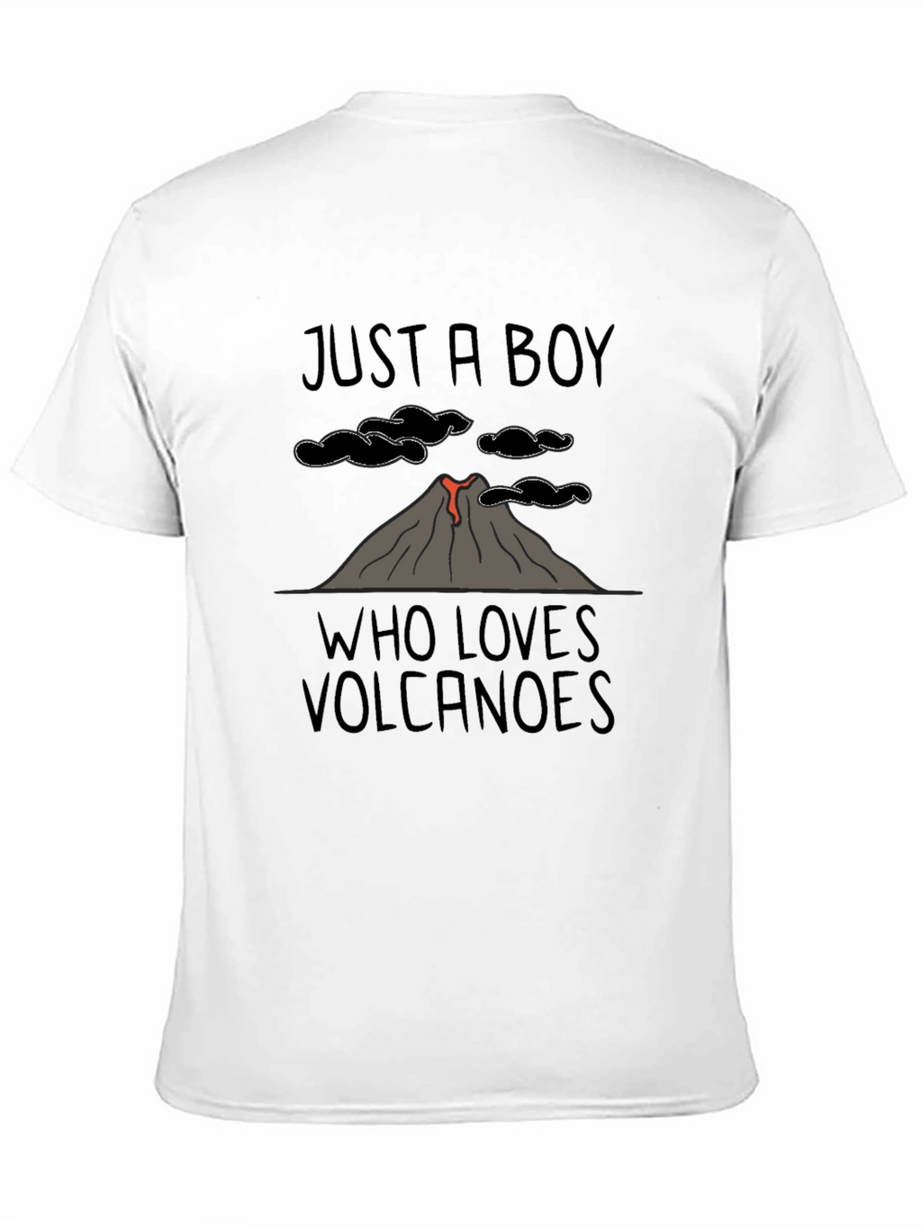 Just A Boy Who Loves Volcanoes T-Shirt