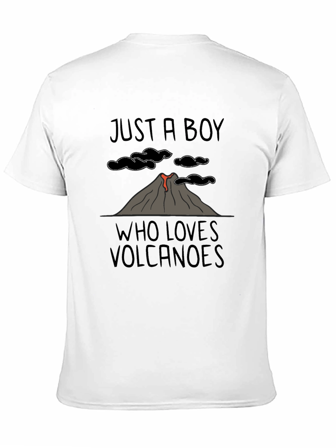 Just A Boy Who Loves Volcanoes T-Shirt