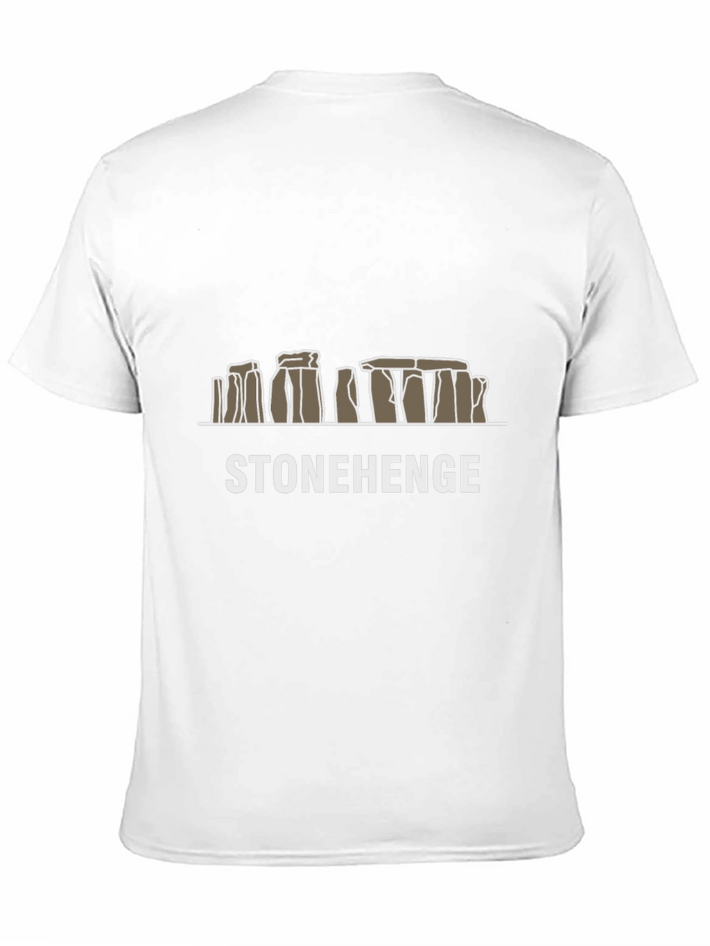 Stonehenge Graphic Tee - Black Cotton T-Shirt
