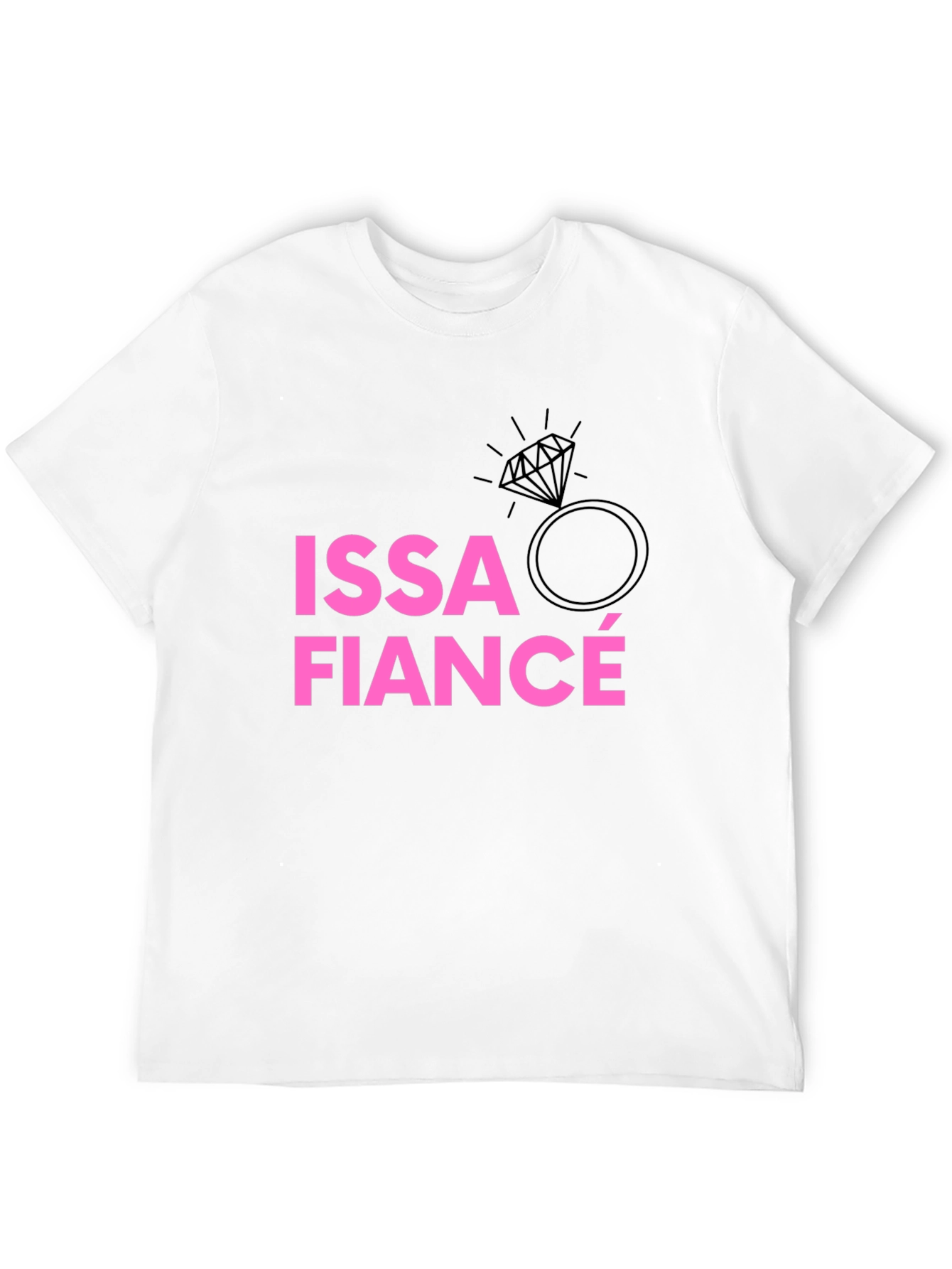 ISSA FIANCÉ Graphic Tee - Engagement Shirt
