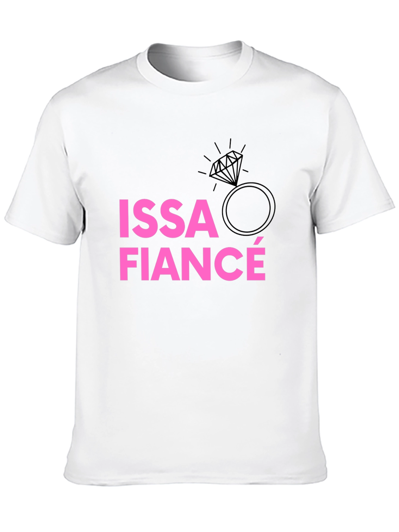 ISSA FIANCÉ Graphic Tee - Engagement Shirt