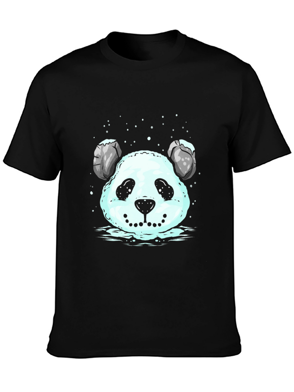 Panda Snowball Graphic Tee - Cute & Unique Design