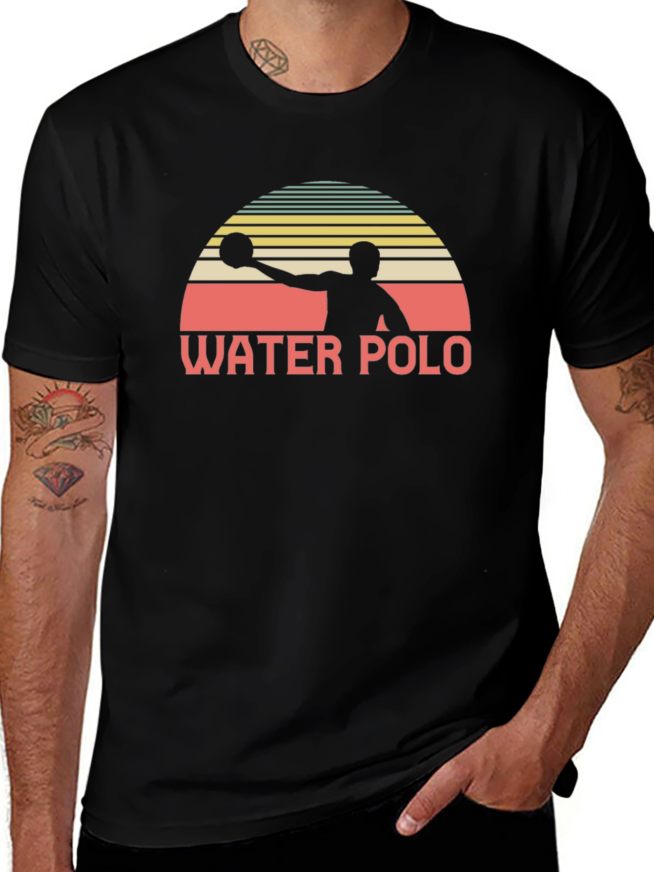 Vintage Water Polo Graphic T-Shirt