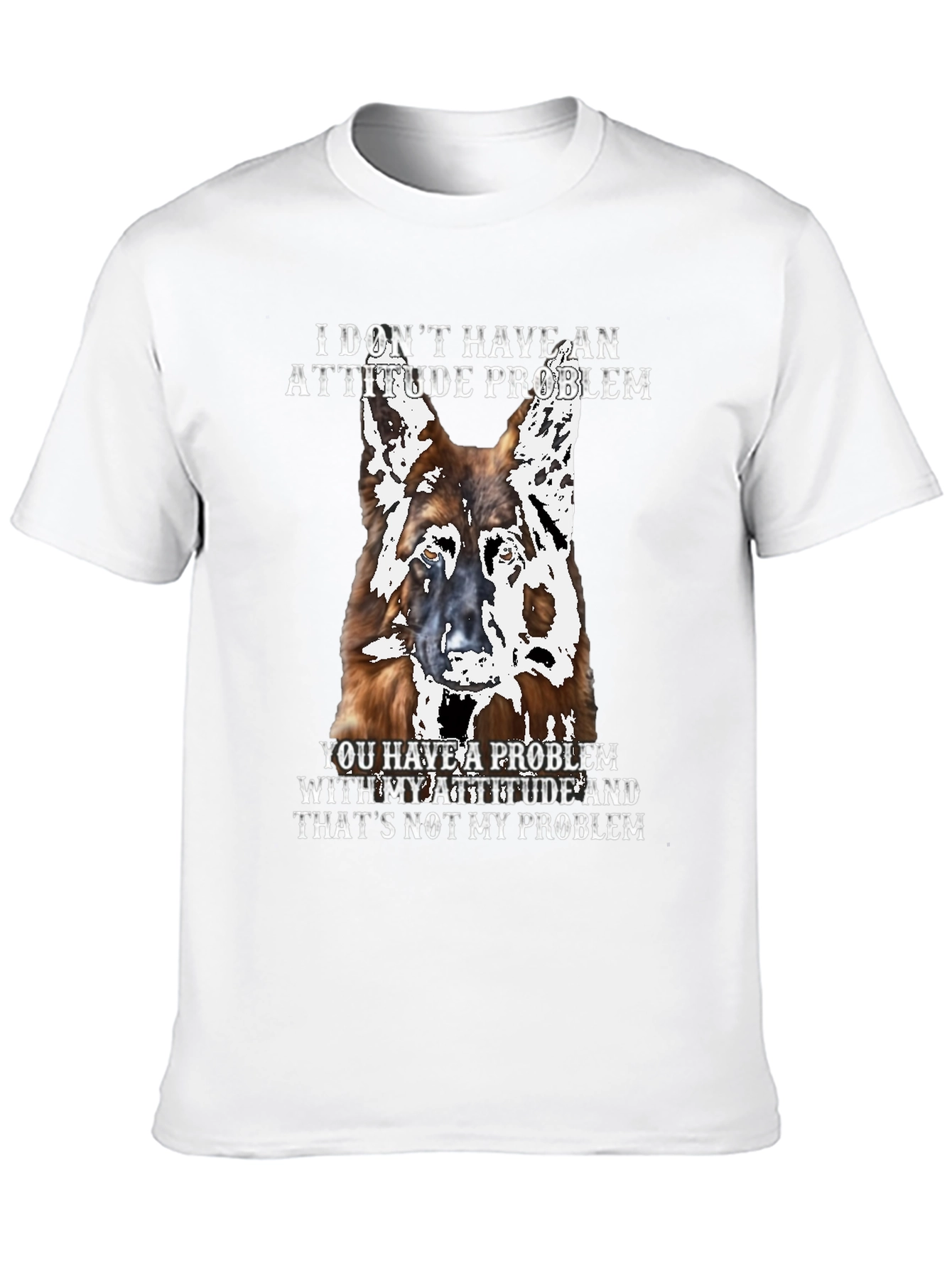 German Shepherd Attitude T-Shirt