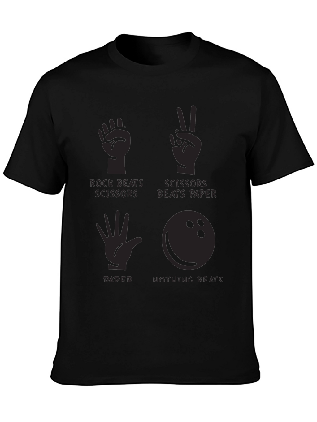 Rock Paper Scissors Bowling T-Shirt
