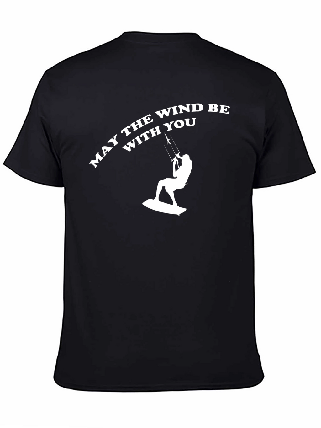 Kitesurfing T-Shirt: May The Wind Be With You