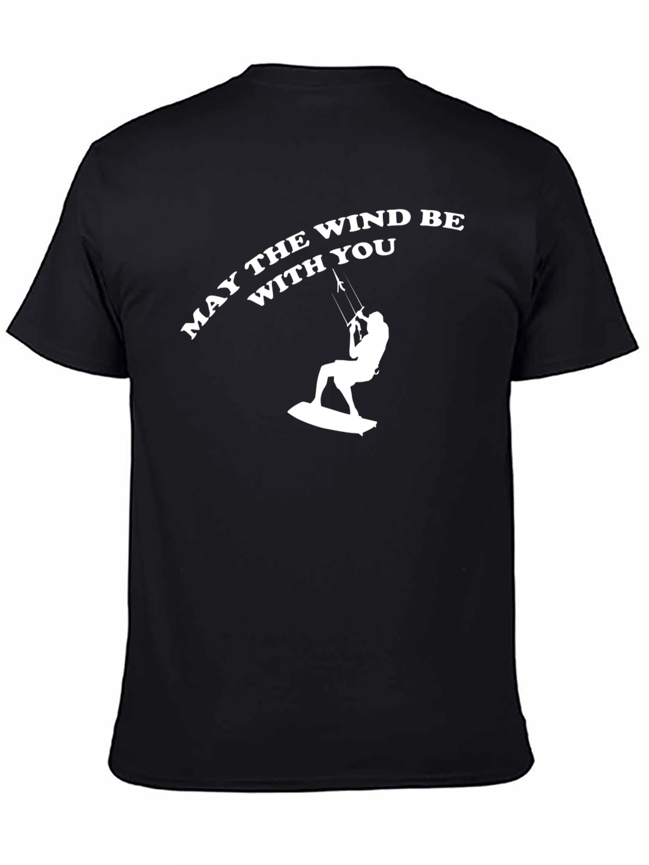 Kitesurfing T-Shirt: May The Wind Be With You