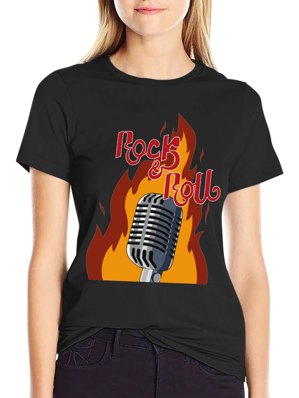 Rock & Roll Graphic T-Shirt