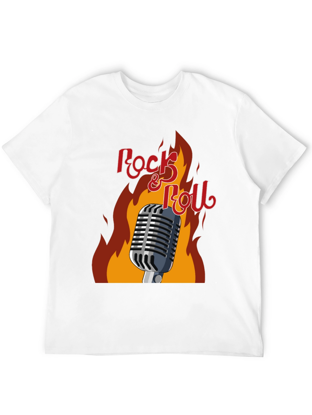 Rock & Roll Graphic T-Shirt