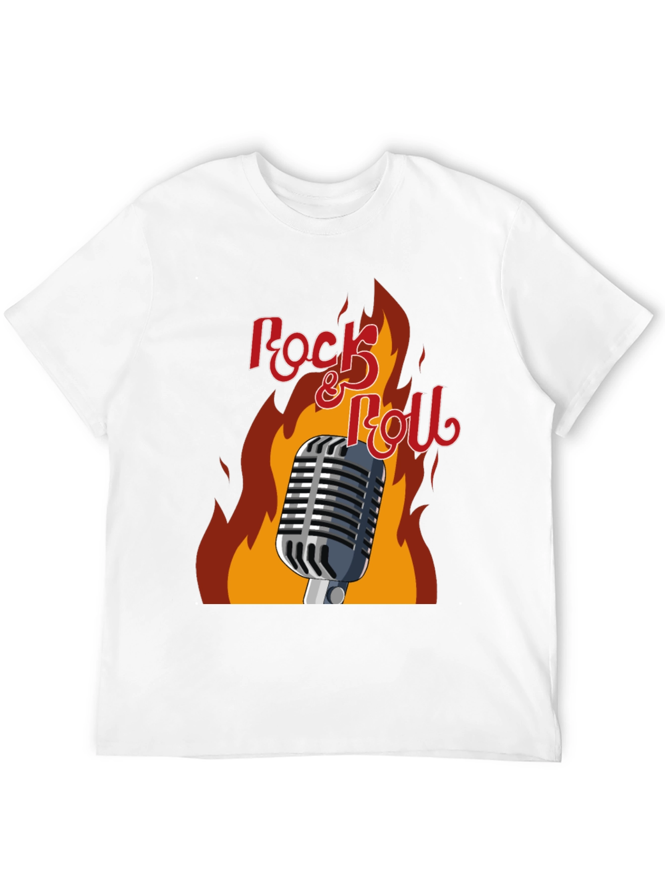 Rock & Roll Graphic T-Shirt