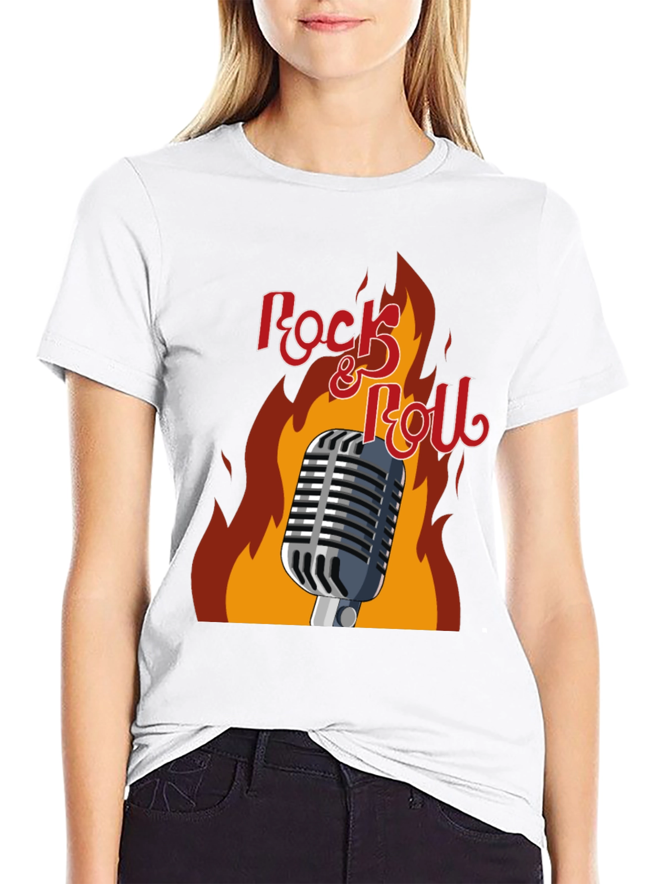 Rock & Roll Graphic T-Shirt