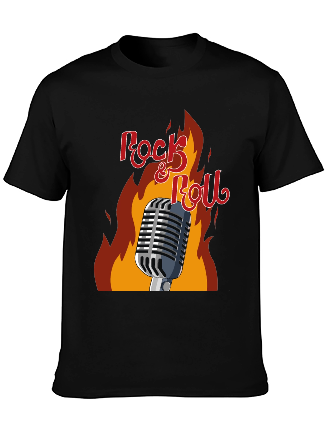Rock & Roll Graphic T-Shirt