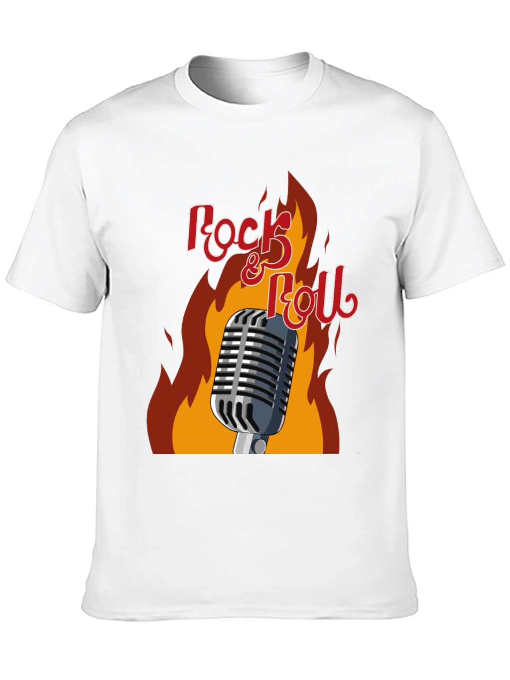 Rock & Roll Graphic T-Shirt